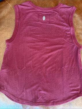 FP Movement by Free People Sleeveless Tank Top - Burgundy Wine